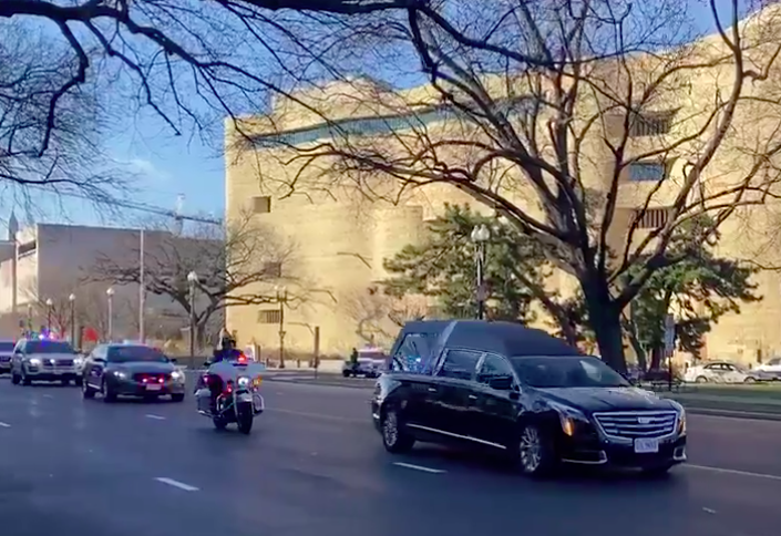 Procession for Officer Sicknick